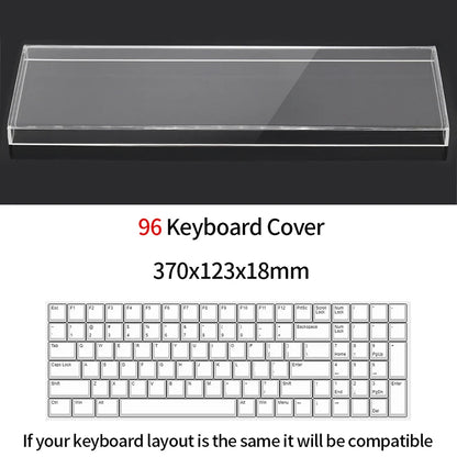 Acrylic Keyboard Dust Cover