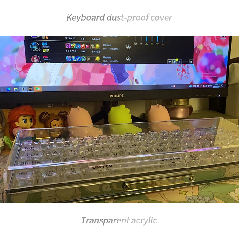 Acrylic Keyboard Dust Cover