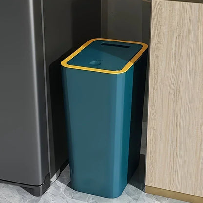 Press-Lid Odor-Proof Trash Can