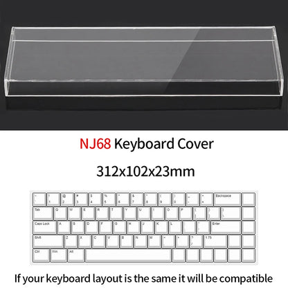 Acrylic Keyboard Dust Cover