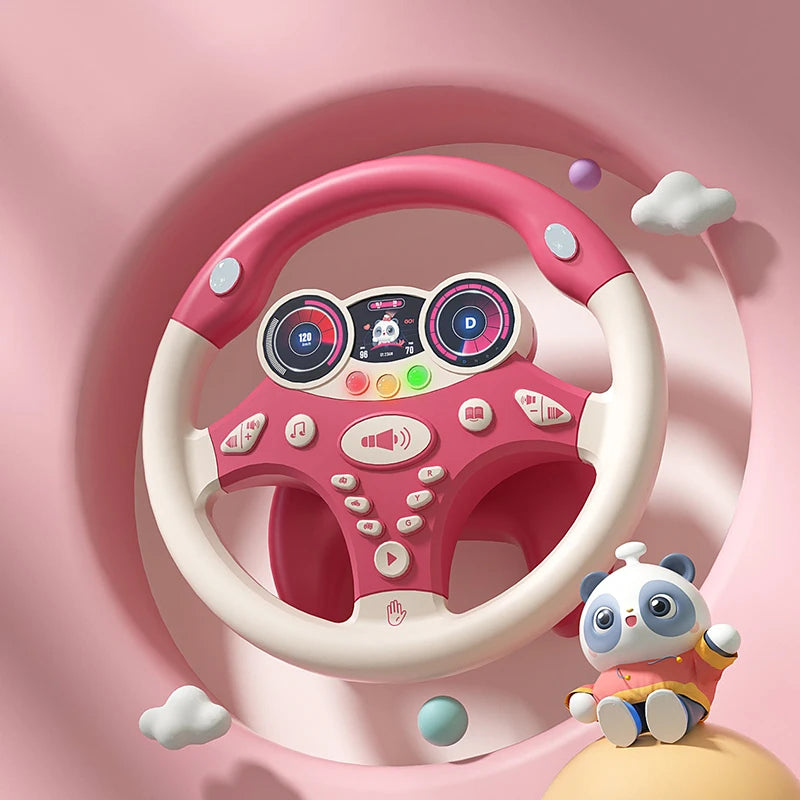 Kids Steering Wheel Racing Game