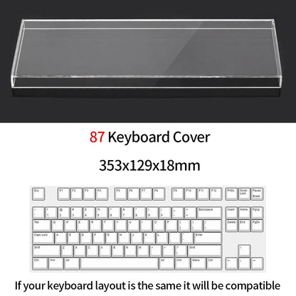 Acrylic Keyboard Dust Cover