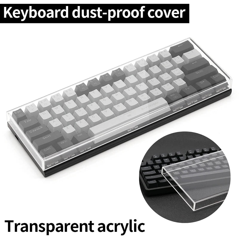 Acrylic Keyboard Dust Cover